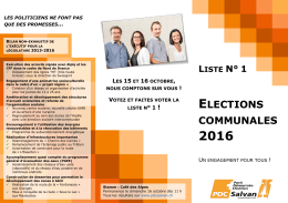 elections communales