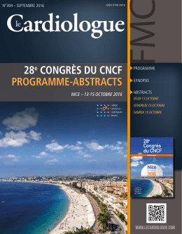 28e congrès du CNCF