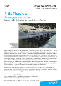 Frits Thaulow - Art-Culture