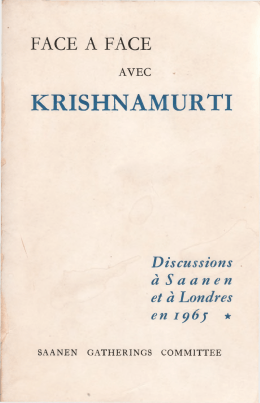 krishnamurti - PDF Archive