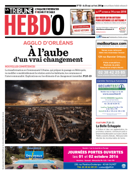 Télécharger le PDF - La Tribune d`Orléans
