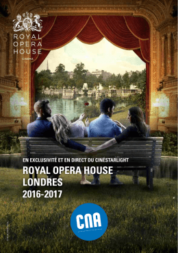 Programme Royal Opera House 2016-2017
