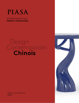 Design Contemporain Chinois