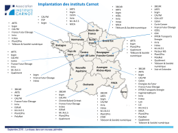 29 instituts CarnotDans toute la FranceEn savoir plus