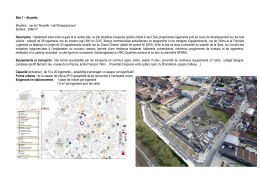 Site 1 – Alouette Situation : rue de l`Alouette / mail Deregnaucourt