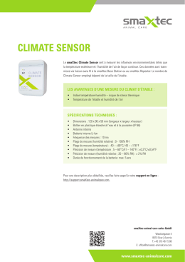 climate sensor - smaXtec animal care