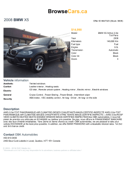 BMW - BrowseCars.ca