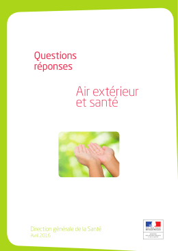 DGS_QR air et santé - Fédération ATMO France