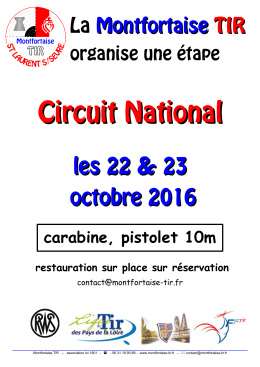 Circuit National - Ligue de Normandie de tir
