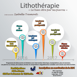 infographie lithothérapie