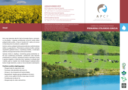 Letak - APCP :..: Projekt kontrole onečišćenja u poljoprivredi
