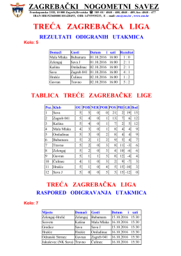 treća zagrebačka liga
