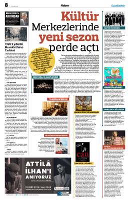 Kültür - Gazete Kadıköy