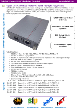 Gigabit 10/100/1000Base-T RJ45 POE+ to SFP Fiber