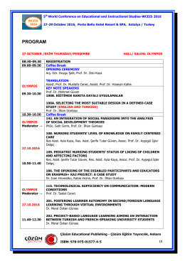 wceıs 2016 program