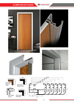Kapı Kasası - Yakut Ray Sistemleri