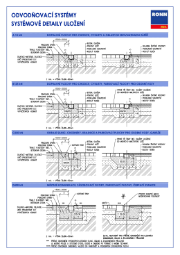 Detaily uložení žlabů - pdf