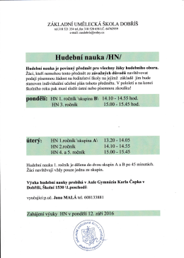 Rozvrh HN ve formátu PDF