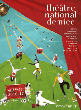 Téléchargez le programme - Théâtre National de Nice