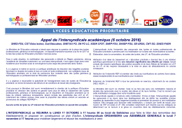 20161005 tract education prioritaire - SNES Aix