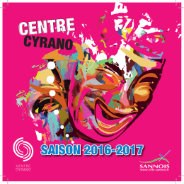 Programme du Centre Cyrano