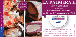 la palmeraie - Les chocolats Bernard Dufoux
