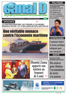 Canal D N°22 - République Togolaise