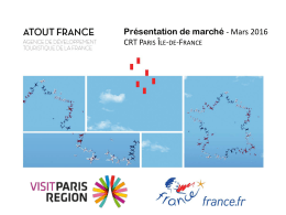 Atout France (pdf - 2,18 MB) - Portail des professionnels du tourisme