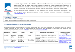 téléchargeable en pdf - FFME Rhône