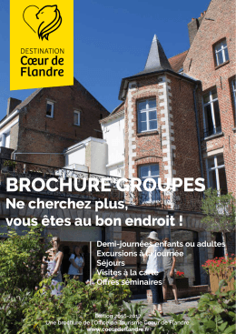 brochure groupes - Destination Coeur de Flandre