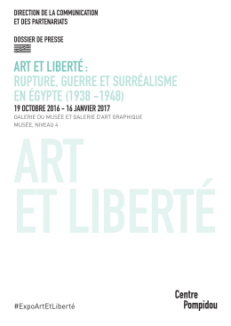 art et liberte - Centre Pompidou