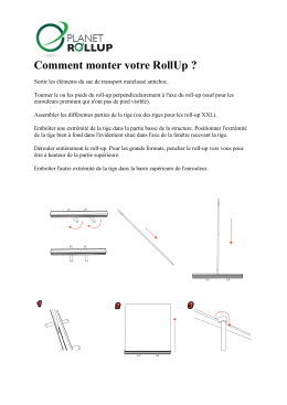 "Guide de montage du RollUp" en PDF