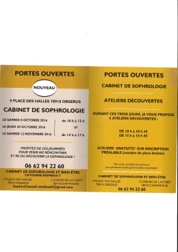 Plus d`infos - Mairie de Goussainville, 28410