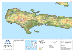 Haiti: Hurricane Matthew, General Overview - (as of 6