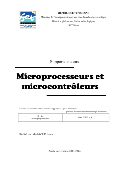 support microprocesseurs - club-telecom univ-07