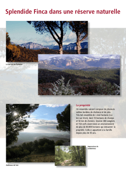 Splendide Finca dans une réserve naturelle - Finca Spain