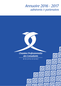 Annuaire 2016 - CPC Bourgogne