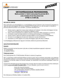 orthopédagogue professionnel - Réseau Info Éducation AMEQ en