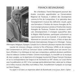 Version PDF - Franck BESINGRAND