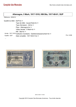 Allemagne, 5 Mark, 1917-1918, KM:56a, 1917-08