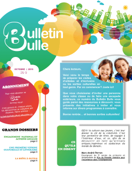 2016-10_Bulletin BB - CSCapitale.pages