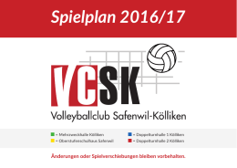 - VCSK Volleyball-Club Safenwil