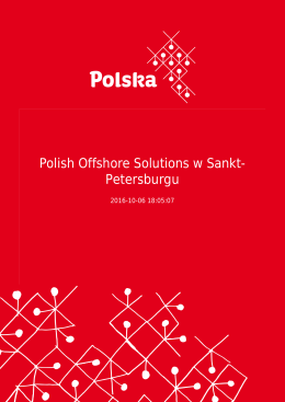 Polish Offshore Solutions w Sankt