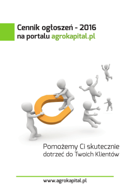 Reklama - agrokapital.pl