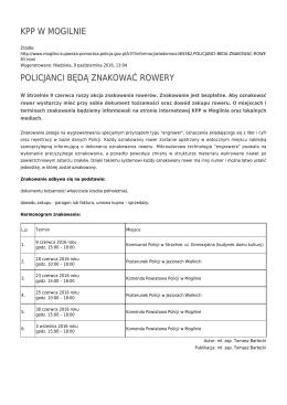 Generuj PDF - KPP w Mogilnie