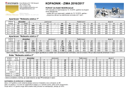 cenovnik za sezonu 2016/2017 [Eur]