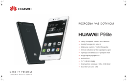 smartfón Huawei P9 Lite Dual SIM