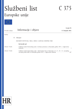 Službeni list Europske unije