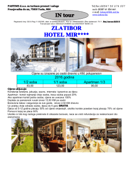 Zlatibor - Hotel Mir 4