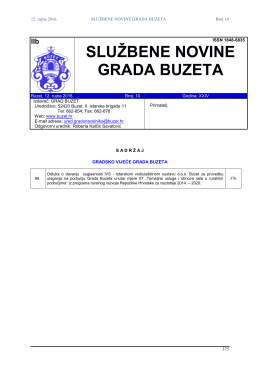 10/2016 - Grad Buzet